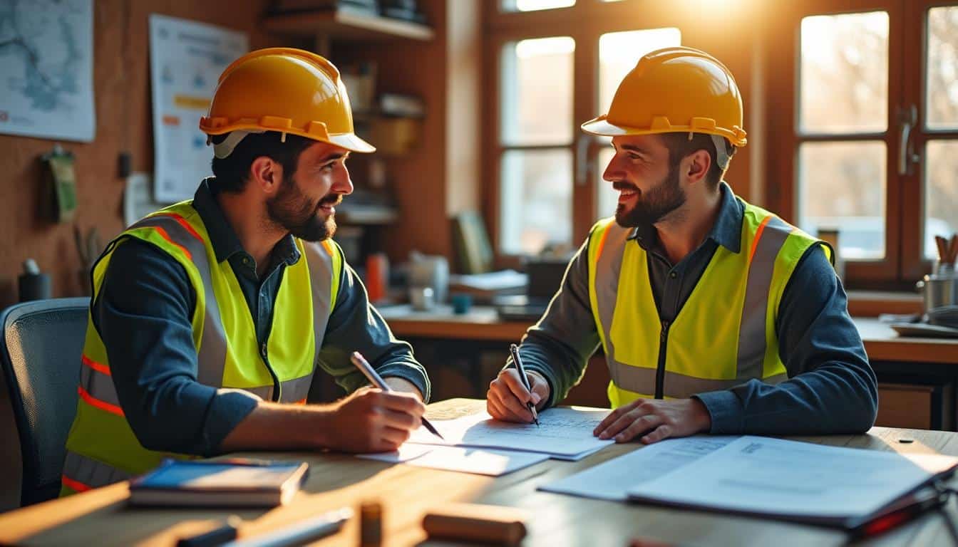 Illustration: Comprendre la convention collective du BTP dans le cadre d’un mariage entre frères