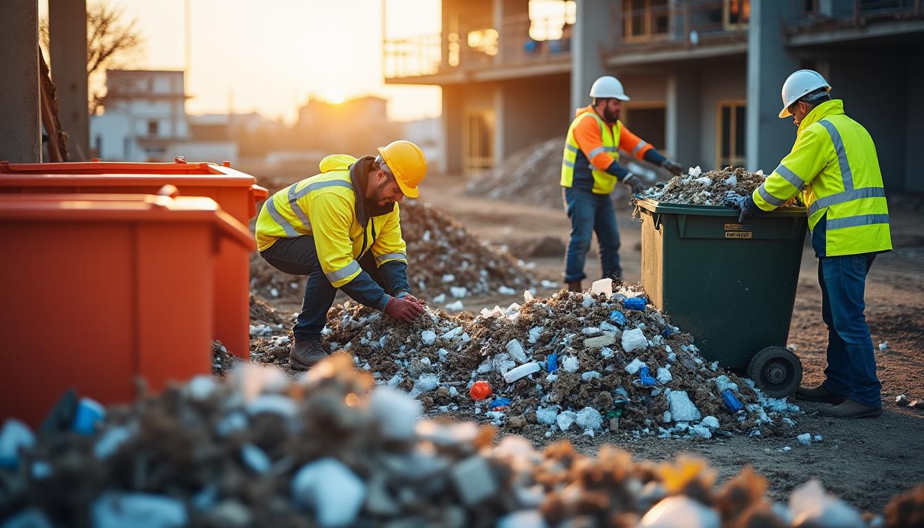 Illustration: Comprendre les fondamentaux de la gestion des déchets dans le secteur du BTP