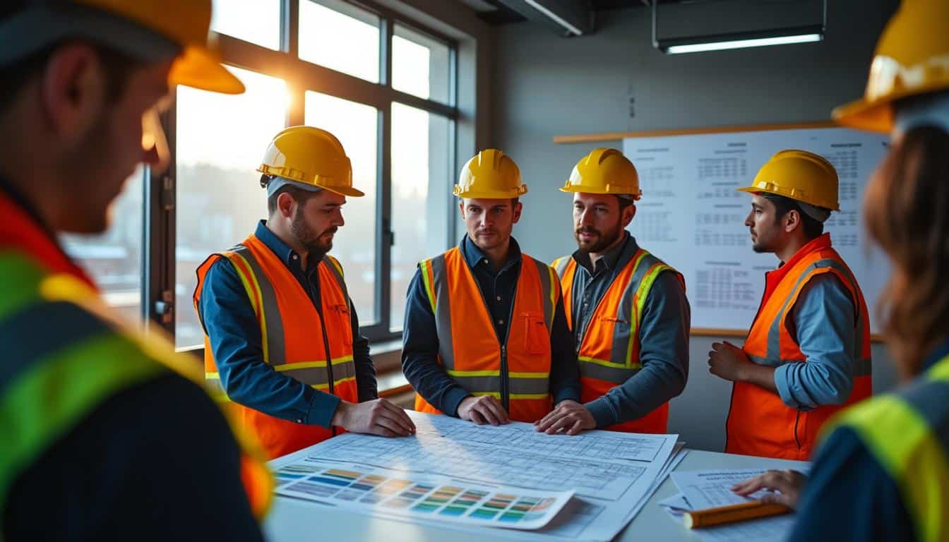 Illustration: Comprendre la grille des salaires dans le BTP : fondements et cadre légal