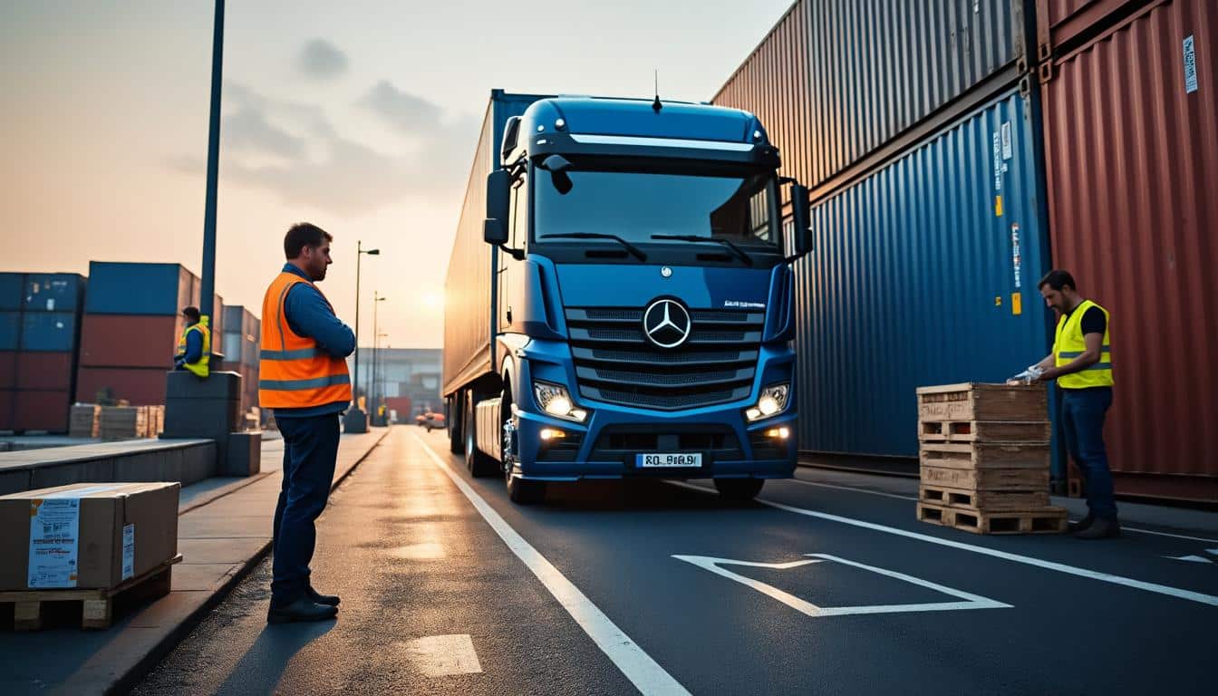 Illustration: Comprendre le rôle du container dans la chaîne logistique routière