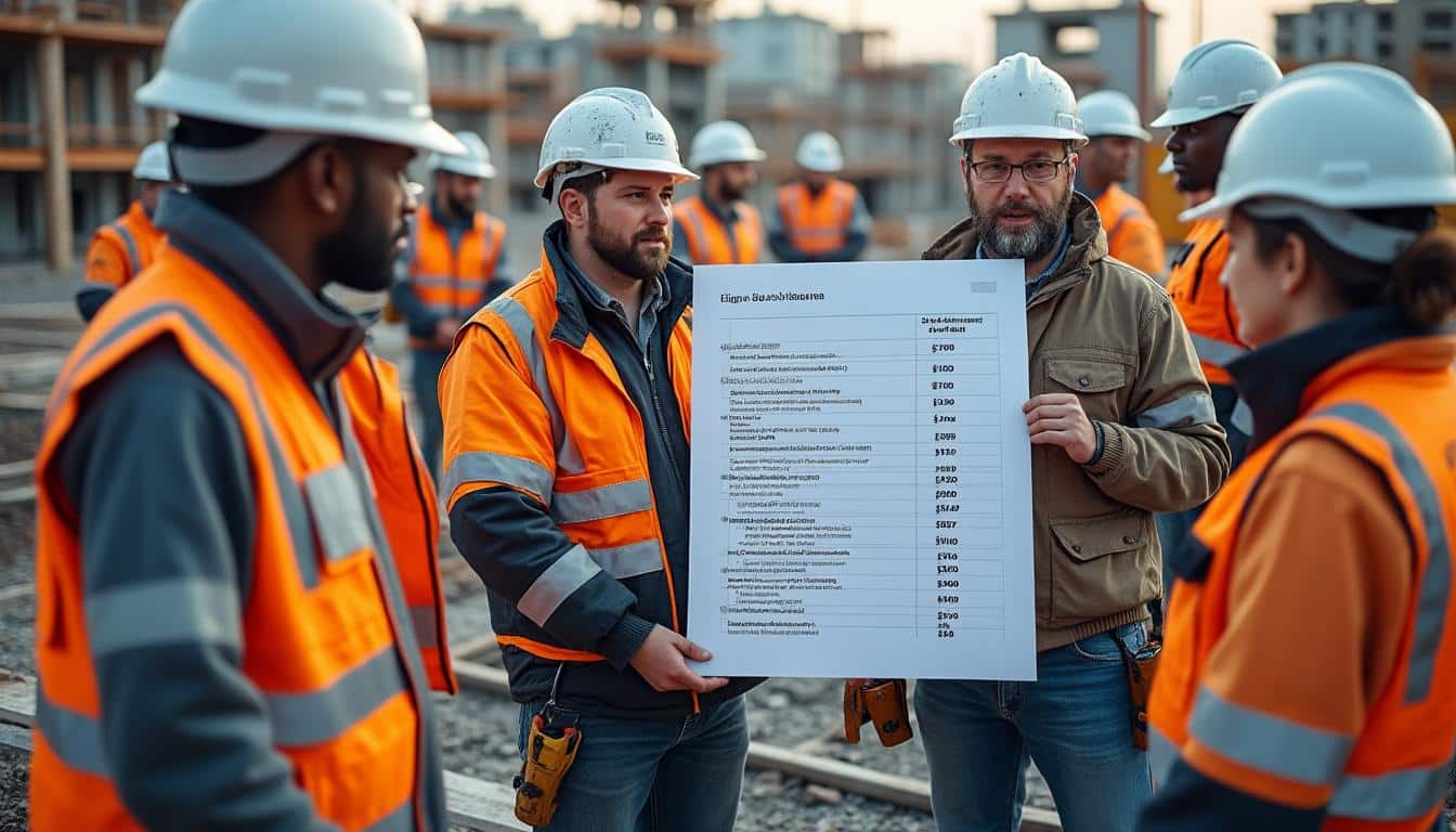 Illustration: Comment fonctionnent les grilles de salaire dans le bâtiment en 2026 ?