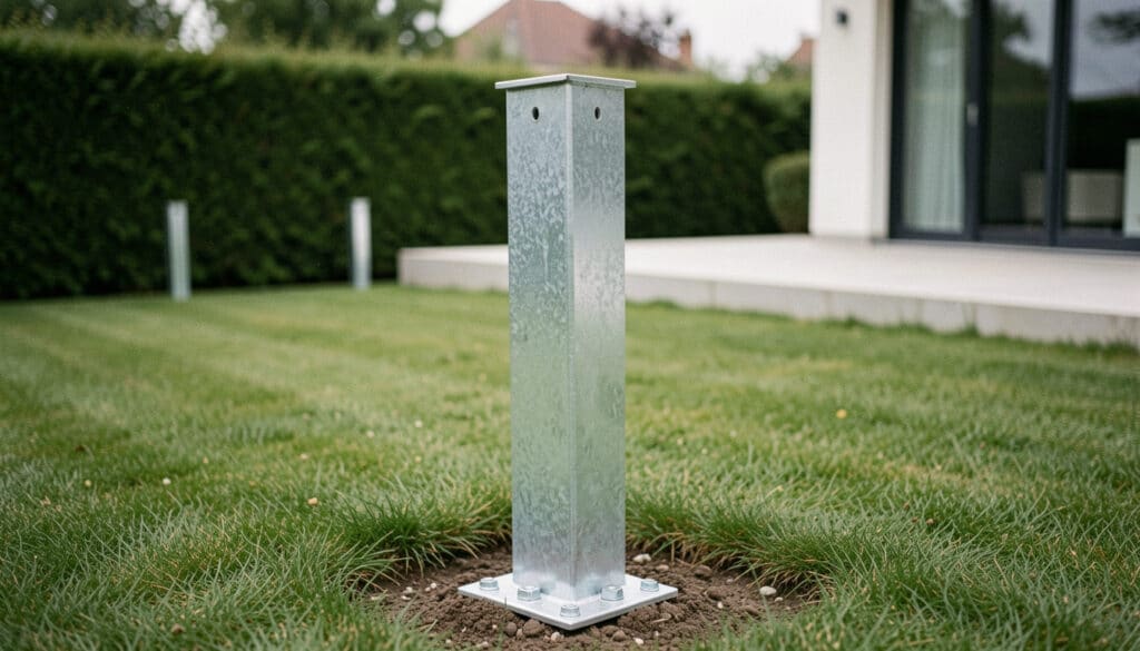 Choisir un poteau en acier galvanisé pour l’extérieur