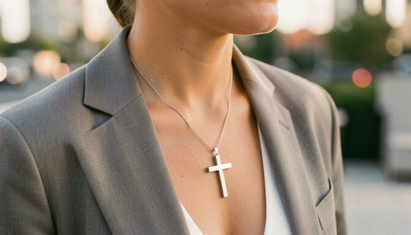 Collier croix en acier inoxydable : bien le choisir