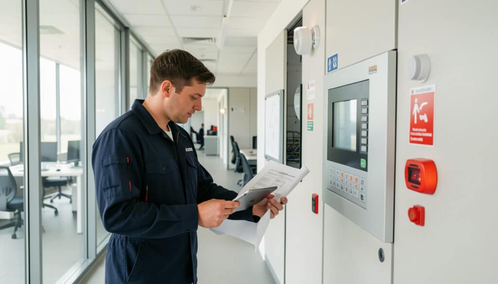 Coordination du système de sécurité incendie SSI
